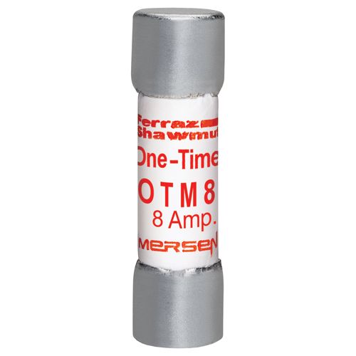 OTM8 - Fuse Amp-Trap® 250V 8A Fast-Acting Midget OTM Series